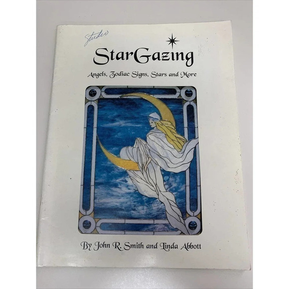 STARGAZING By John R. Smith & Linda Abbott *Excellent Condition* Stained Glass - Picture 4 of 12